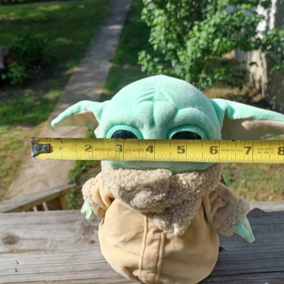 NEW Mattel Star Wars Grogu Plush 8" Mandalorian Disney Toy Baby Yoda Plushie - Picture 5 of 6